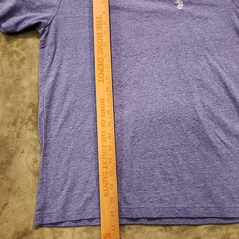 U.S. POLO ASSN. Short Sleeve Stretch V-Neck Tee Shirt Size S - Picture 6 of 8